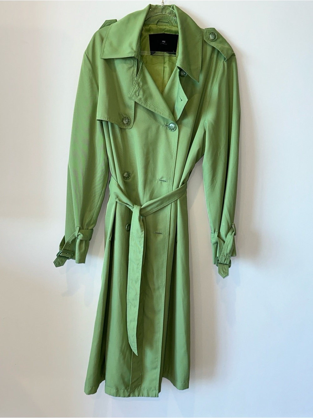WithBlack Light Green Satin-Lined Jacket